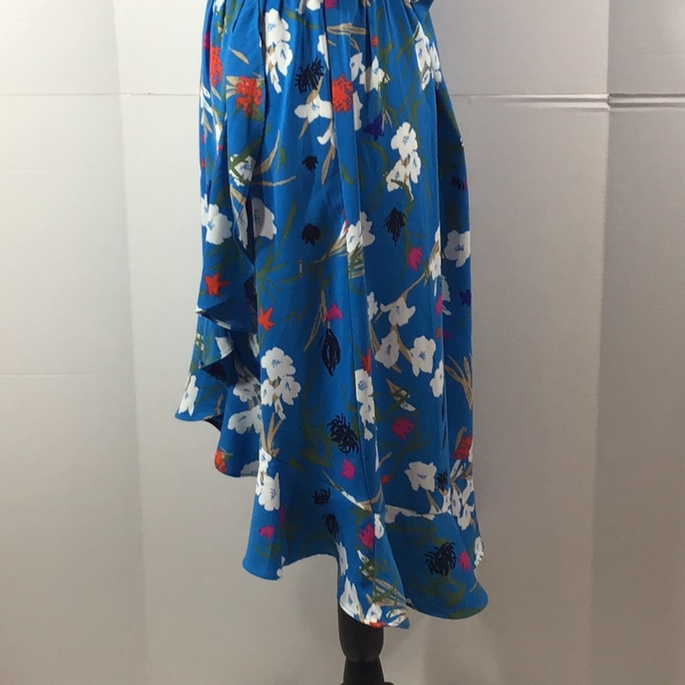 J Crew Mercantile faux wrap ruffle hi/low ruffle dress S - Picture 6 of 12